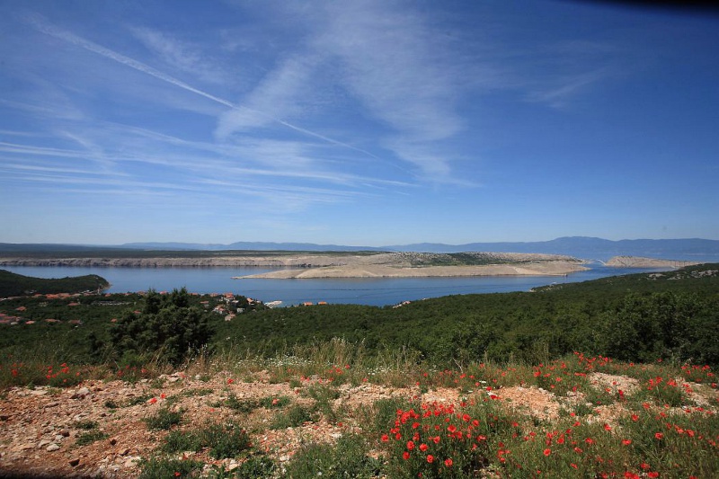 Kvarner: JADRANOVO > Blick auf Krk