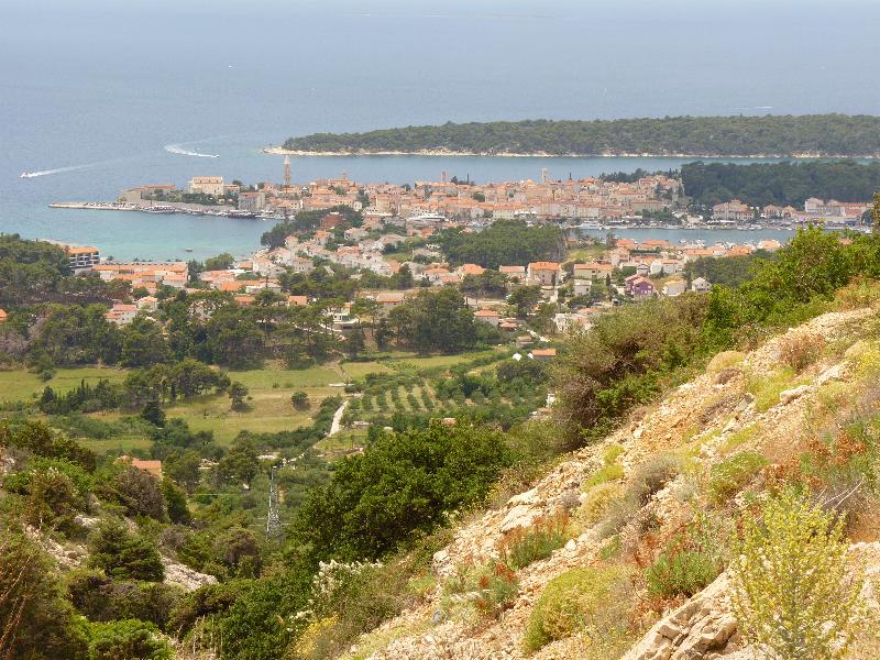 Kvarner: RAB-STADT > Aussicht vom Berg Kamenjak