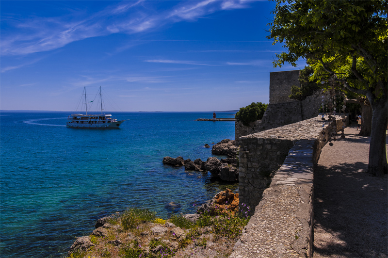 Kvarner:Krk > Hafen Krk Einfahrt