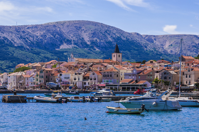 Kvarner: Baska > Hafen und Stadt