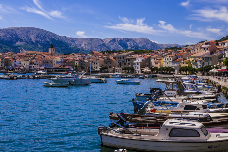 Kvarner: Baska > Hafen und Stadt 2