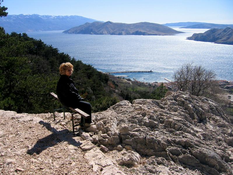 Kvarner: Baska, Insel KRK > Wandern im März