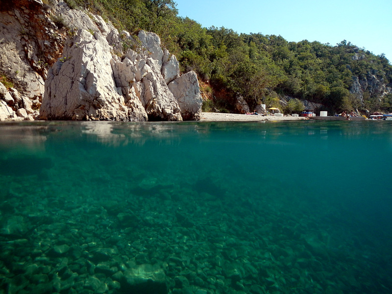 Kvarner: DRAMALJ > Strand Kacjak