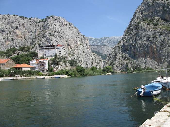 Bucht von Omis bei Split