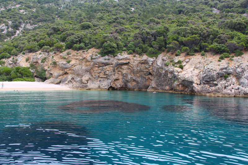 Kvarner: CRES > Bucht Žanja bei Lubenice