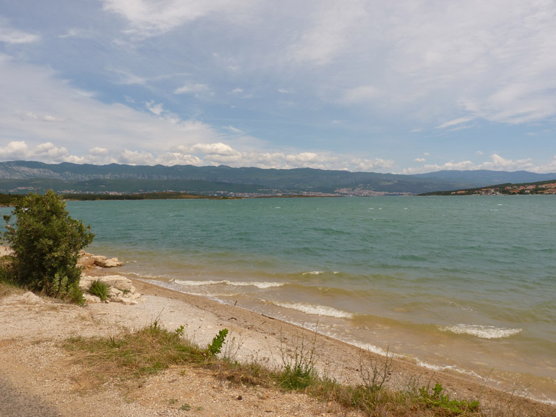 Kvarner: SOLINE > Blick gen Crikvenica