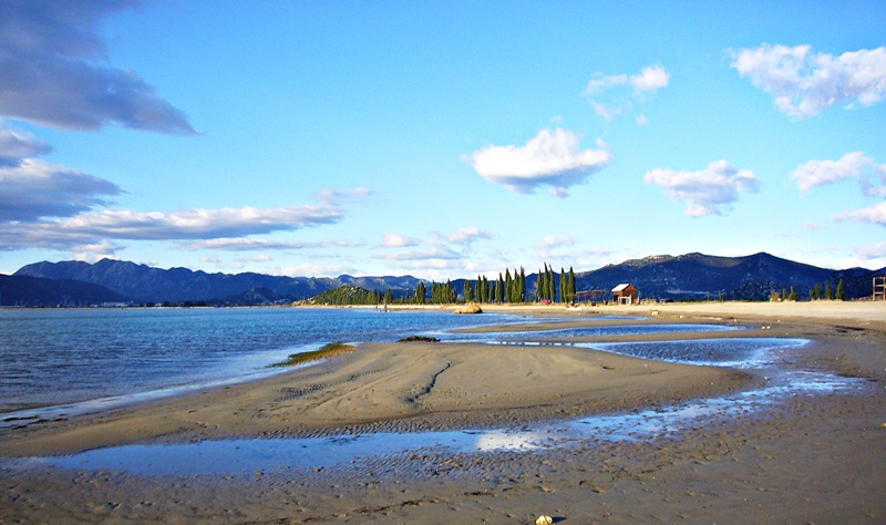 Dalmatien: NERETVA DELTA > Strand