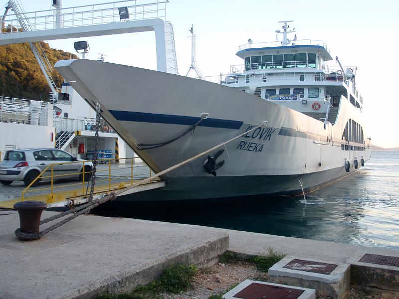 Kvarner: Valbiska, Insel KRK > Fähre nach Cres