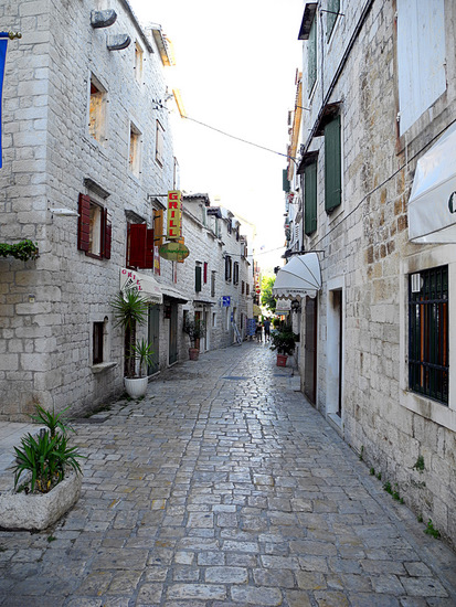 TROGIR> Altstadtgasse