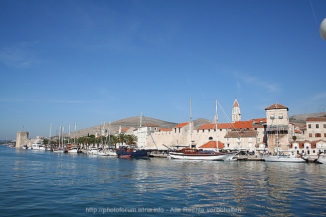 TROGIR > Altstadt > Uferpanorama