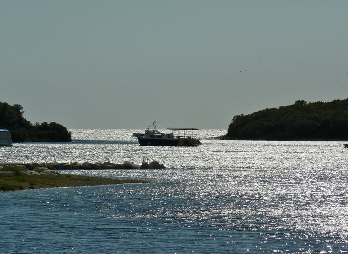 Bucht in Silber bei Vrsar