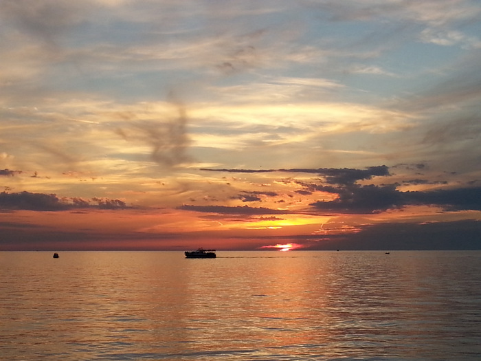 Sonnenuntergang in Rovinj