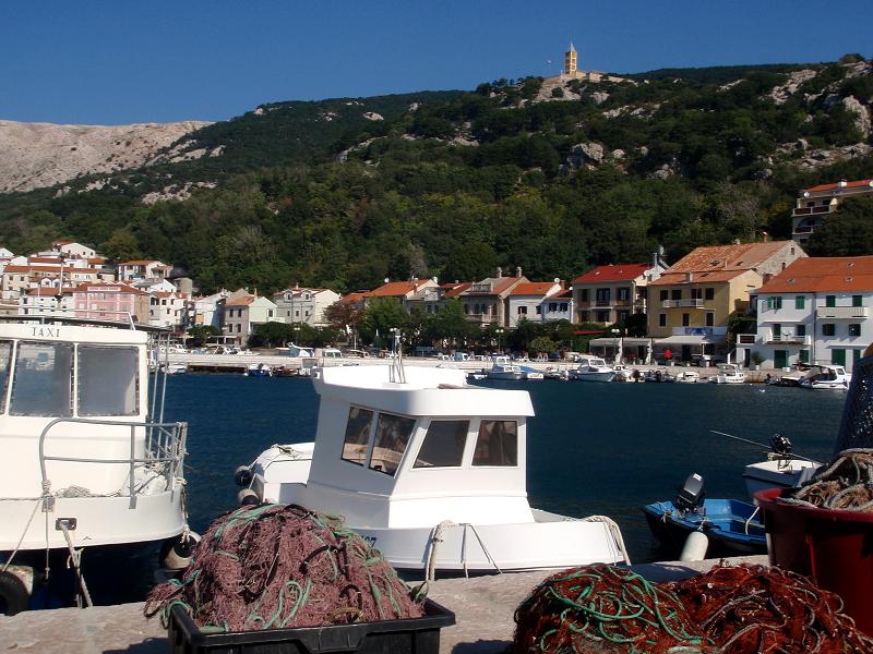 Kvarner: Baska, Insel KRK >Taxi- und Fischerboote