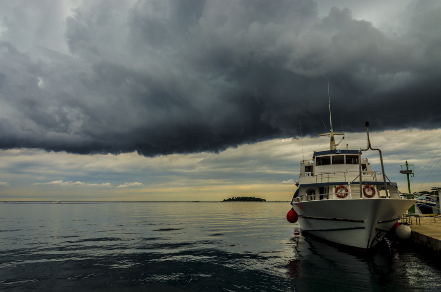 Istrien: Rovinj > Im sicheren Hafen