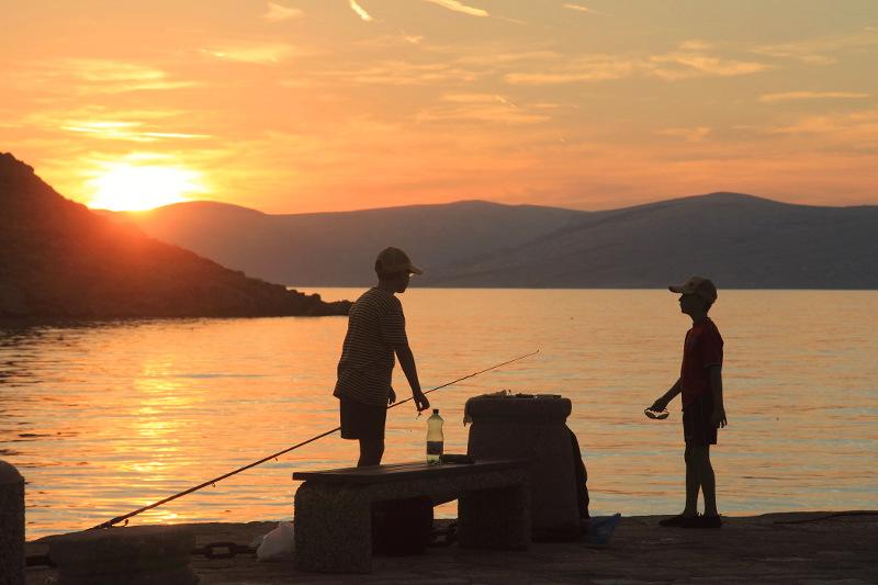 Kvarner: SVETI JURAJ >Abendbeschäftigung