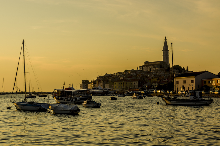 Istrien: Rovinj > Im Abendlicht