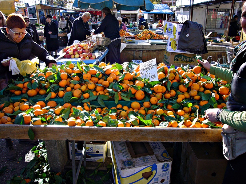 Dalmatien: SPLIT > Obstmarkt