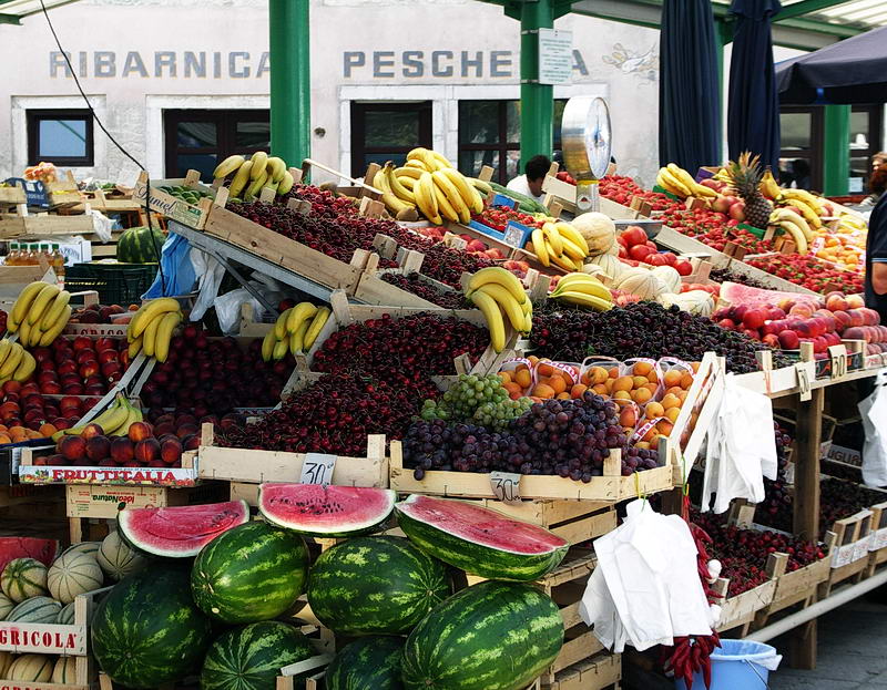 Istrien: Rovinj > Wochenmarkt