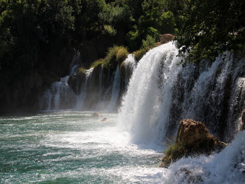 Landesinnere:SIBENIK> Nationalpark Krka