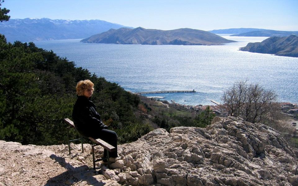 Kvarner: BASKA/Krk > Märzwanderung am Mondweg