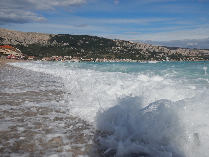 Kvarner: BASKA/Krk >Wellenspiel