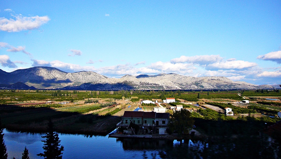 Süddalmatien>Im hintersten Teil des Neretva Deltas