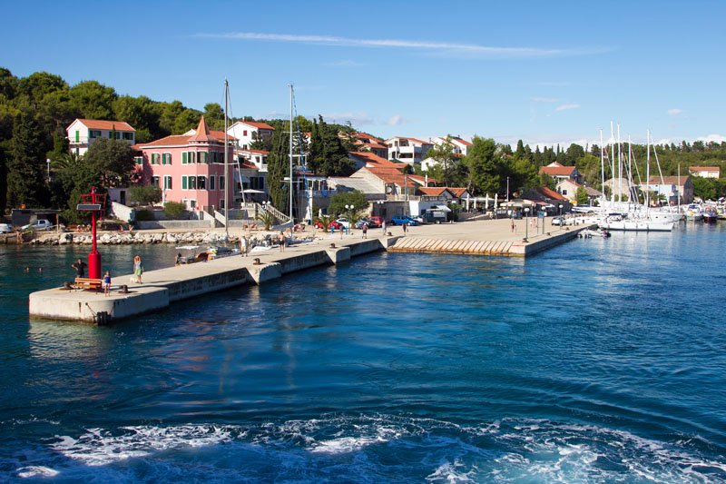 Dalmatien: MOLAT auf Otok Molat > Abschied