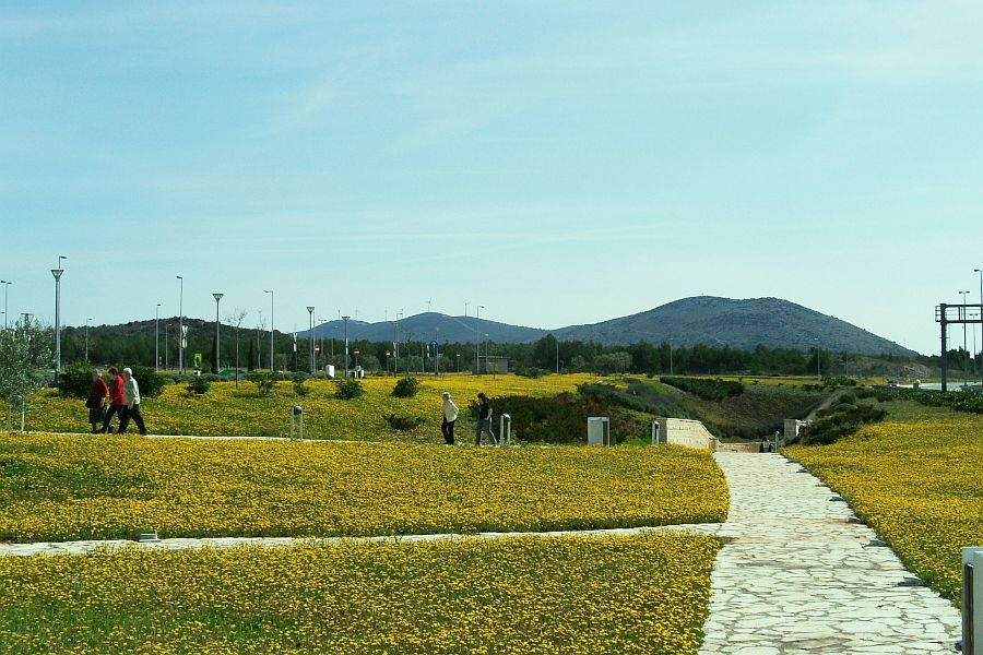 Dalmatien: RASTSTATION KRKA > Pause auf der Anreise nach Dubrovnik