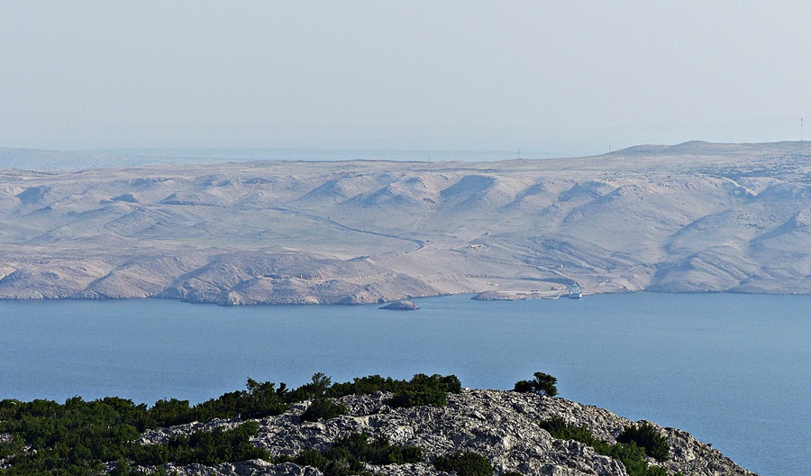 KVARNER> Blick auf PAG