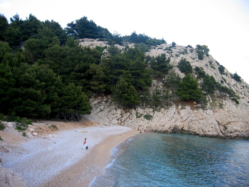 Kvarner: BASKA/Krk >Bucht Vrzenica