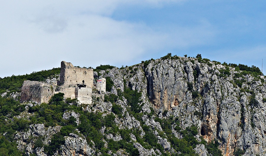 Dalmatien>Burg von Vrlika