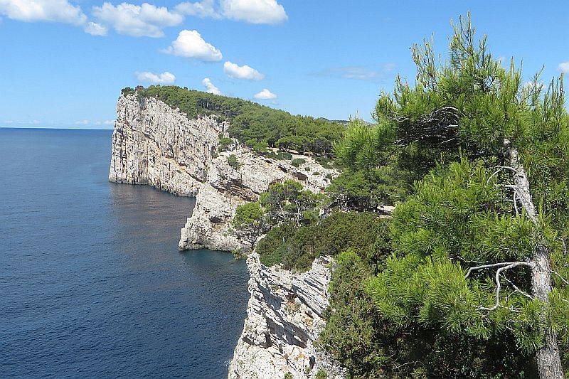 Dalmatien: DUGI OTOK > Naturpark Telascica > Klippen