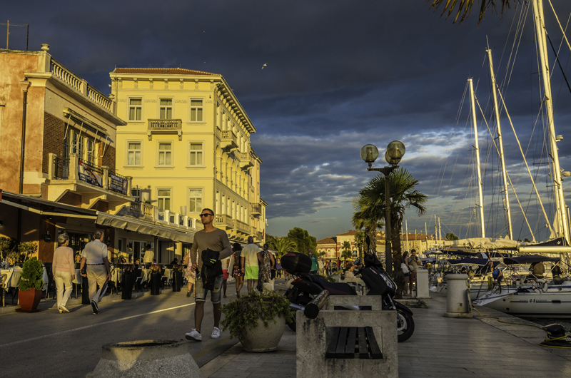 Istrien: POREC > nach dem Gewitter