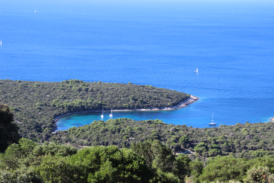 KVARNER:Mali Losinj>Blich auf Bucht