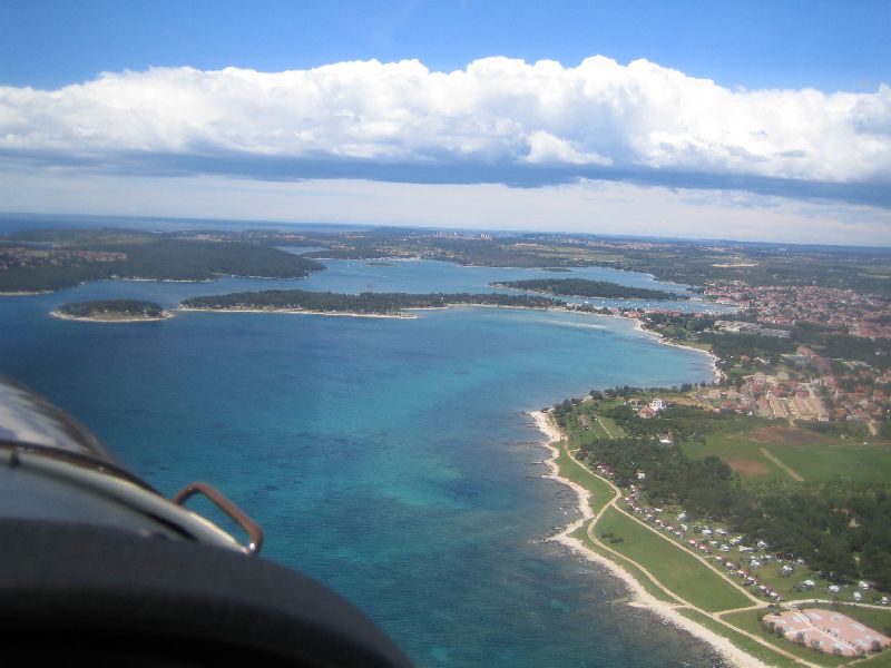 Rundflug Medulin Bucht