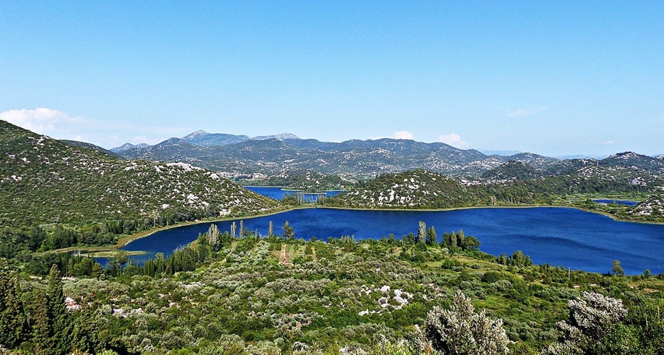 Dalmatien>Blick auf die Bacinsker Seen