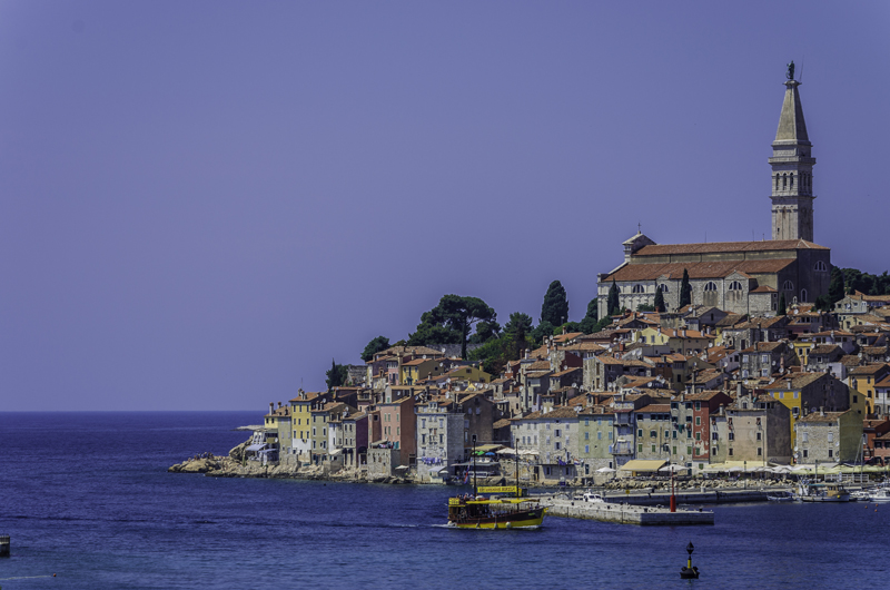 Istrien: ROVINJ> Stadt in der Adria