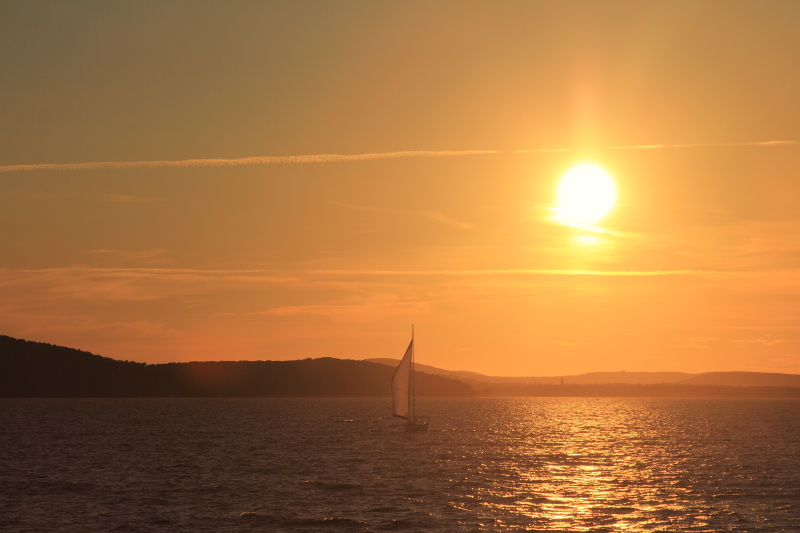 Dalmatien: ZADAR > Dem Sonnenuntergang entgegen