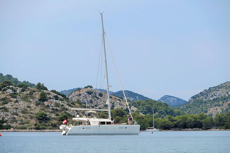 Dalmatien: DUGI OTOK > Telascica > Segelboot