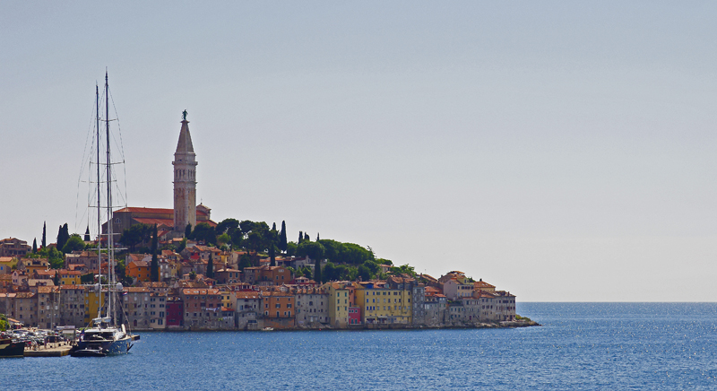 Istrien:Rovinj>Luxussegler