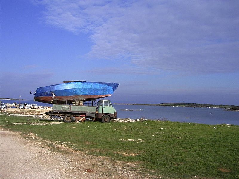 Liznjan Kuje Bucht Bootstrailer