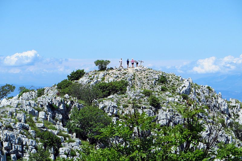 Dalmatien: PELJESAC > Wanderung auf den Sv. Ilija > Gipfelstürmer