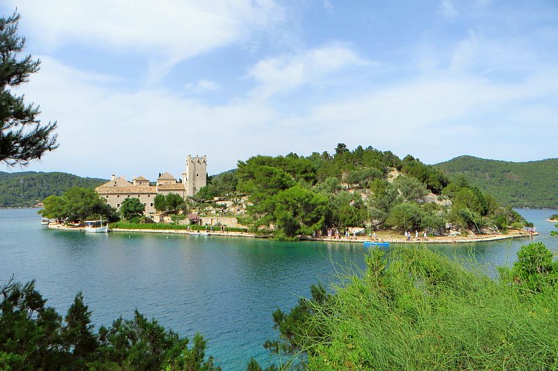 Dalmatien: INSEL MLJET > Nationalpark > Marieninsel