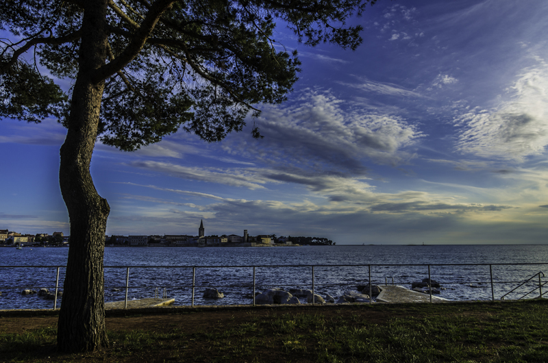 Istrien: POREC> vom Wasser umgeben