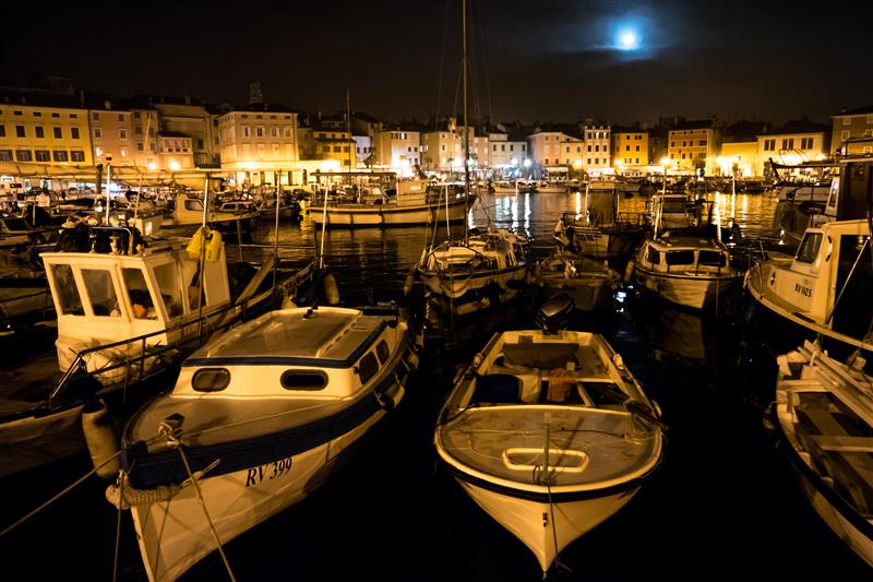 Istrien: ROVINJ > Hafen