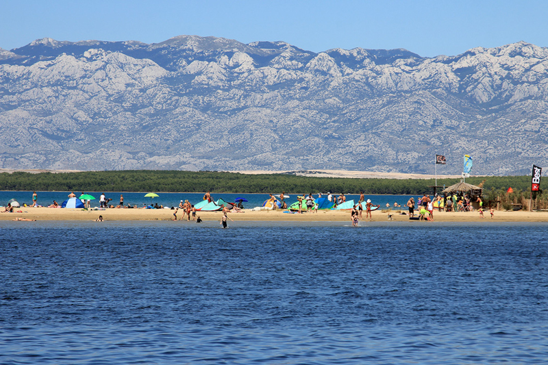 Dalmatien: NIN > Sandbank