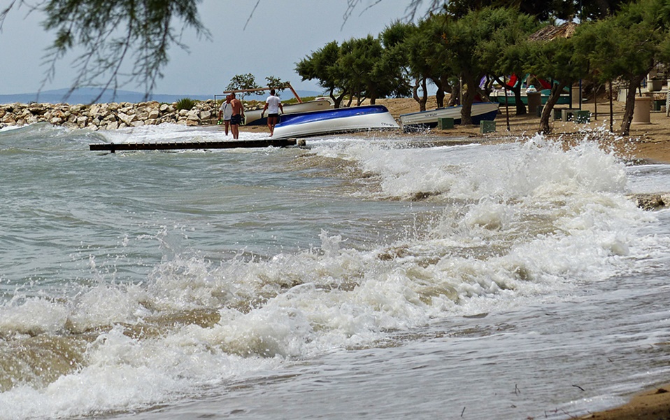 Dalmatien>Strand bei Omis