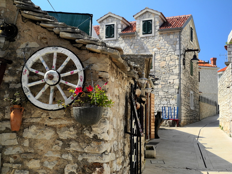 Altstadtgasse in Primosten