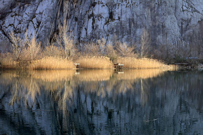 Dalmatien: Omis > An der Cetina