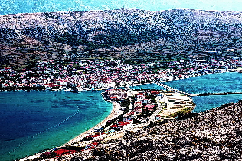 Dalmatien: PAG > Pag Panorama